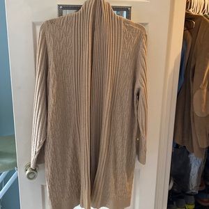 Super soft camel-colored sweater